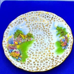 Vintage Mayfair Colclough Made In England Saucer Only Tea Cup Not Available